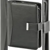 Bsb-Obpacher BSB Zeitplaner Kunststoff A6 schwarz 02-0416 mit Lasche
