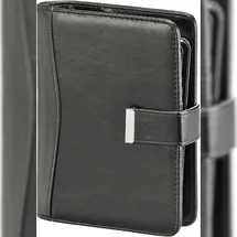 Bsb-Obpacher BSB Zeitplaner Kunststoff A6 schwarz 02-0416 mit Lasche