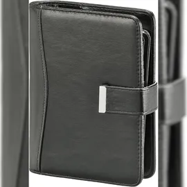 Bsb-Obpacher BSB Zeitplaner Kunststoff A6 schwarz 02-0416 mit Lasche