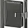 Bsb-Obpacher BSB Zeitplaner Kunststoff A6 schwarz 02-0416 mit Lasche