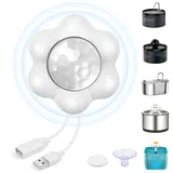 Trinkbrunnen Bewegungssensor, Diealles Shine Katzenbrunnen Bewegungssensor, Wasserspender Infrarot Sensor Mit USB-Kabel, Haustierzubehör Automatischer Infrarot Sensor Für Katze Hund Trinkbrunnen