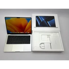 Apple MacBook Pro 2023 14,2" M2 Pro 10-Core CPU 16 GB RAM 512 GB SSD 16-Core GPU silber