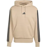 Adidas Essentials 3-Streifen Hoodie, warm Sandstone/Black, XL