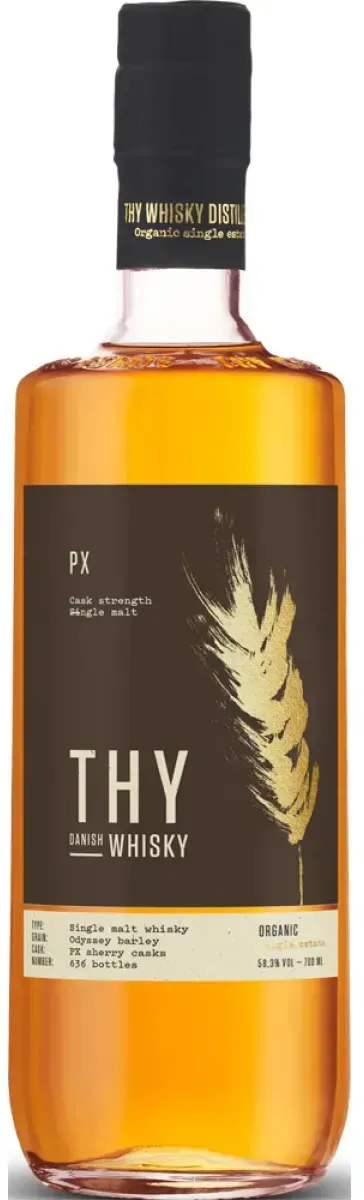 Thy PX Limited Edition Organic Single Malt Whisky 58,3% vol. 0,7 l