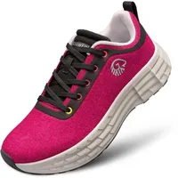 Giesswein Merino Jump Women – Damen Sneaker mit Alpha-Antishock-Concept, Merino 3D-Strick, Super Critical Foam Sohle - 41 EU