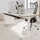 Yaasa Desk Pro Schreibtisch – Gestell weiß – el. höhenverstellbar – Konfigurator