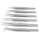 bernstein tools for electronics 5-050-AES Universal Pinzetten-Set 6teilig