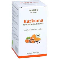 Acurmin Ferment Kurkuma Pfeffer Kapseln