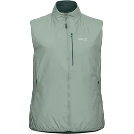 Jack Wolfskin Damen Trail Light Ins 2in1 Weste (Größe L, gruen)