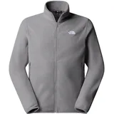 The North Face Herren Glacier Fleece Jacke (Größe XXL, grau)