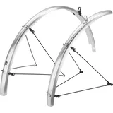 28" 45mm Schutzblechset silber (11812)