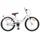 vidaXL Kinderfahrrad 18 Zoll RH 0 cm weiß