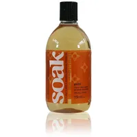 Soak Nachhaltiges Waschmittel - Biologisch abbaubar - Ohne Ausspülen Spezialwaschmittel (1-St. Flüssig Vollwaschmittel biologisch abbaubar) orange