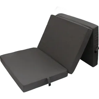 Herlag Klappmatratze Senior dunkelgrau, 195x85 cm, Faltmatratze, Campingmatratze