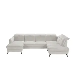 medium Wohnlandschaft inklusive diverser Funktionen Milan ¦ creme