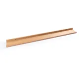 Home4You Wandregal 100 x 10 x 4 cm Braun