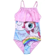 United Essentials Badeanzug Einhorn Rosa 92/98