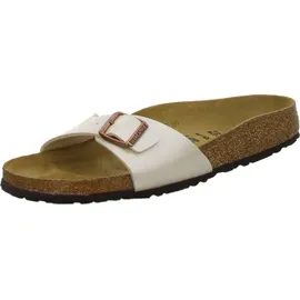 Birkenstock Madrid Vegan Birko-Flor schmal graceful pearl white 41