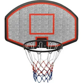 vidaXL Basketballkorb Schwarz 90 x 60 x 2 cm
