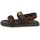 Steve Madden Riemchensandale Damen Dunkelbraun 41