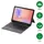 4smarts Tastatur Case Solid Pro QWERTZ für Samsung Galaxy Tab S10 Lite Grau