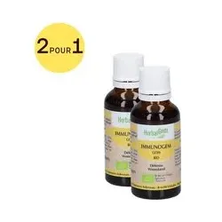 HerbalGem Immunogem Bio 2 pour 1 Goutte(S) Orale(S) 2x30 ml