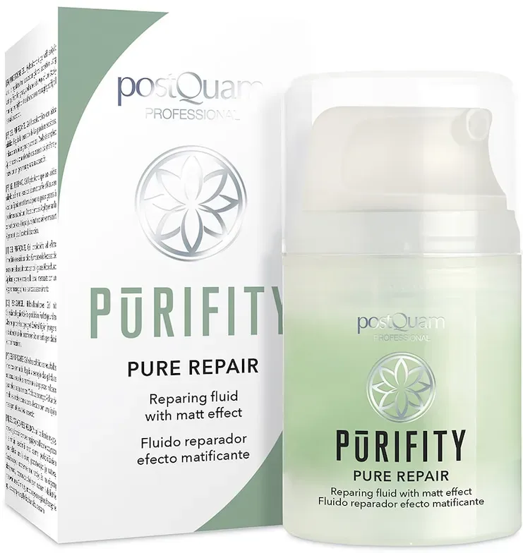 Postquam Purifity Pure Repair - Reparierendes Fluid Mit Matteffekt 50 ml 