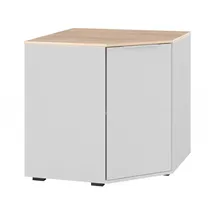 Vicco Eckkommode Betti 78 x 78 cm Weiß/Sonoma