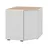 Vicco Eckkommode Betti 78 x 78 cm Weiß/Sonoma
