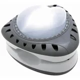 Intex LED Pool-Wandleuchte Kunststoff grau, weiß