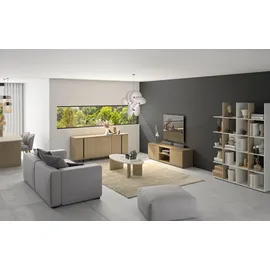 Gami Bücherregal Solena 68 x 40 x 182 cm Beige