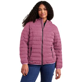 STOY Damen Steppjacke mit Kapuze - Große Größen STS 3 WMN QLTD JCKT, dunkelorchidee, 50,