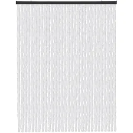 arsvita Flauschvorhang Türvorhang 120 x 220 cm Weiß