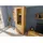 MASSIVMOEBEL24.DE Vitrine KENT 73 x 40 x 205 cm Beige
