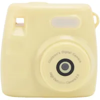 Asixxsix Digitalkamera für Kinder, 48m 1080p HD -Digitale Videokamera mit Blitz und 800 MAH Li -Akku, Regenfeste USB -Kinderkamera für Jungen und Mädchen für Kleinkind -Teenager (Yellow)