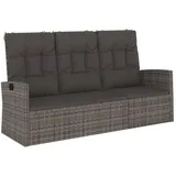 vidaXL Gartenbank 173 x 60 x 80 cm Grau