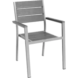 BIG Möbel GmbH Terrassenstuhl Nestor Grau | Gastro Outdoor Stuhl