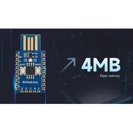 Waveshare RP2040-One, 4MB Flash MCU Board