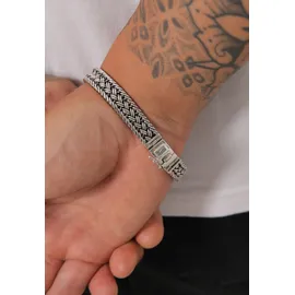 KUZZOI Unisex Königskette Armband 925er Silber 11772706 Größe 19