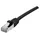 Dexlan Patchkabel Cat. 6A Class EA, S/FTP (PiMF), halogenfrei, mit Rastnasenschutz, schwarz, 3,0 m