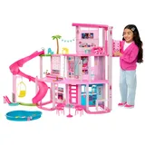 Barbie XXL Traumvilla Haus Pool Rutsche Spielzeug Mädchen HMX10 | Händler & Neu