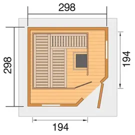 Weka Kurikka inkl. 7,5 kW Ofen + ext. Steuerung