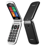 Brondi Stone+, Klapphandy, Dual-SIM, 6,1 cm (2.4"), 1,3 MP, 800 mAh, Schwarz - Schwarz