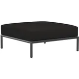 Houe Level Outdoor Ottoman Lounge-Modul 3 Kohle Dunkelgrau
