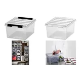 SmartStore Classic Aufbewahrungsbox 21 x 17 x 11 cm 5-tlg. transparent