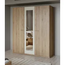 Home Affaire Drehtürenschrank Bitry 179,5 x 214,5 x 59 cm Beige