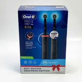 Oral-B Pro 3 3900 + 2. Handstück Black Edition