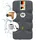 GARANTIA CUBUS Regentonne Komplett-Set 340 l Graphite Grey