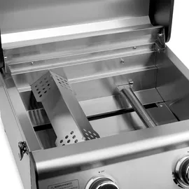 TAINO Tischgrill silber