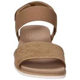 SKECHERS Damen Desert Kiss Low Top Look Flache Sandale, Kastanie, 42 EU
